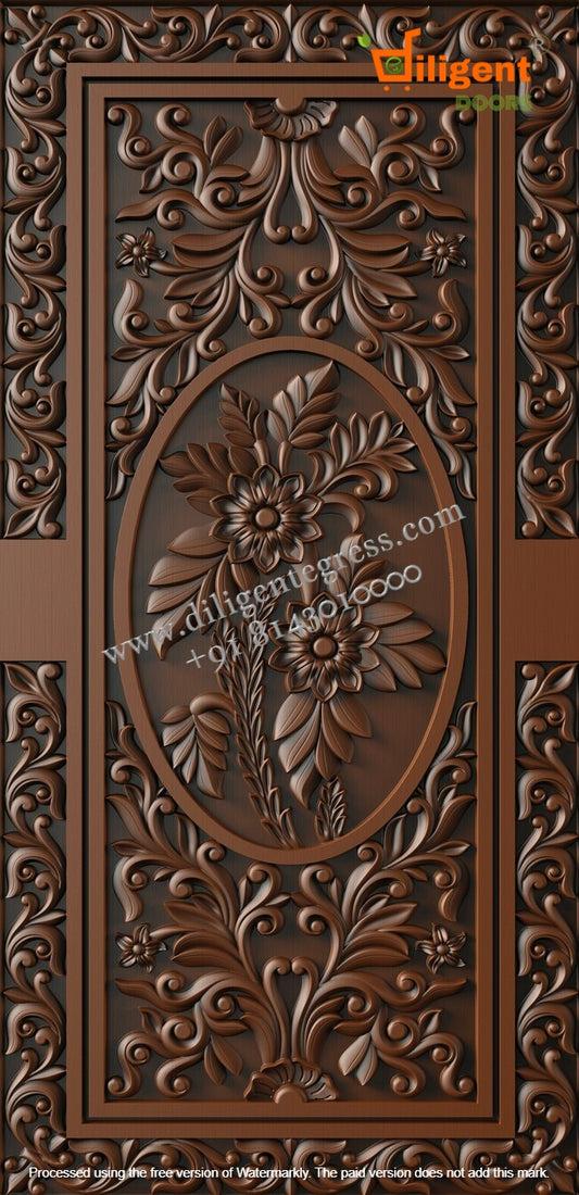 DEPL PM 88 Teakwood carving door