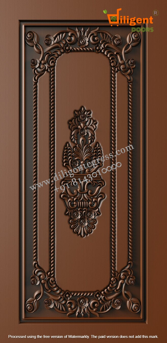 DEPL PM 90 Teakwood carving door