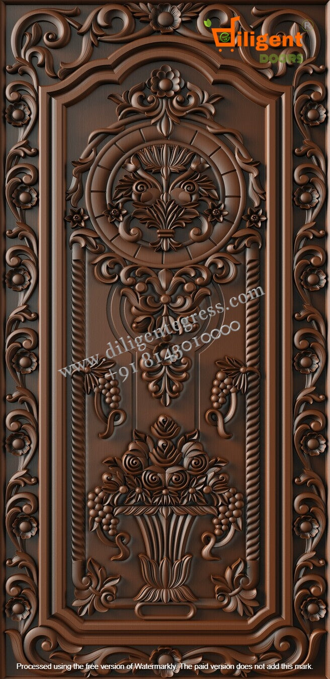 DEPL PM 92 Teakwood carving door