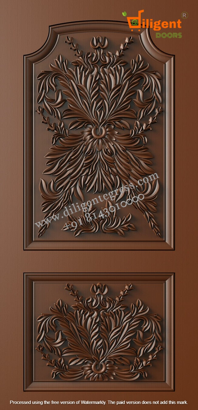 DEPL PM 95 Teakwood carving door