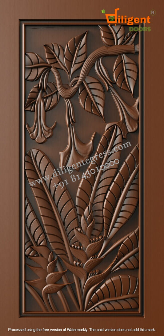 DEPL PM 97 Teakwood carving door