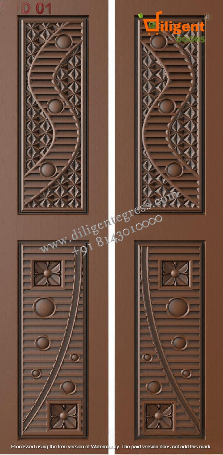 DEPL SDD 01 Teakwood carving door- Double