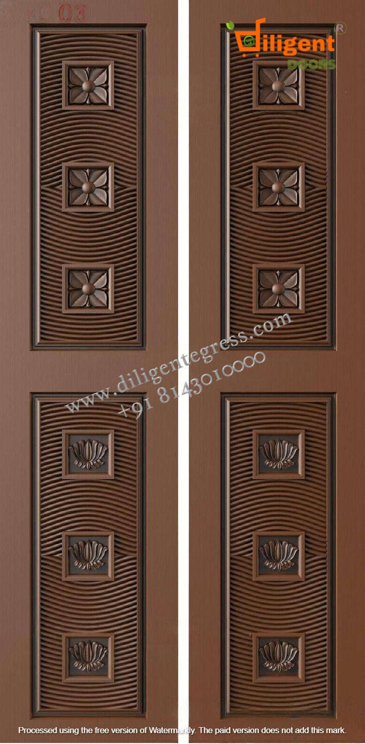 DEPL SDD 03 Teakwood carving door- Double