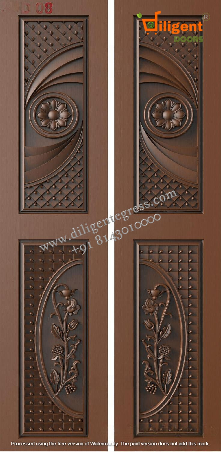 DEPL SDD 08 Teakwood carving door- Double