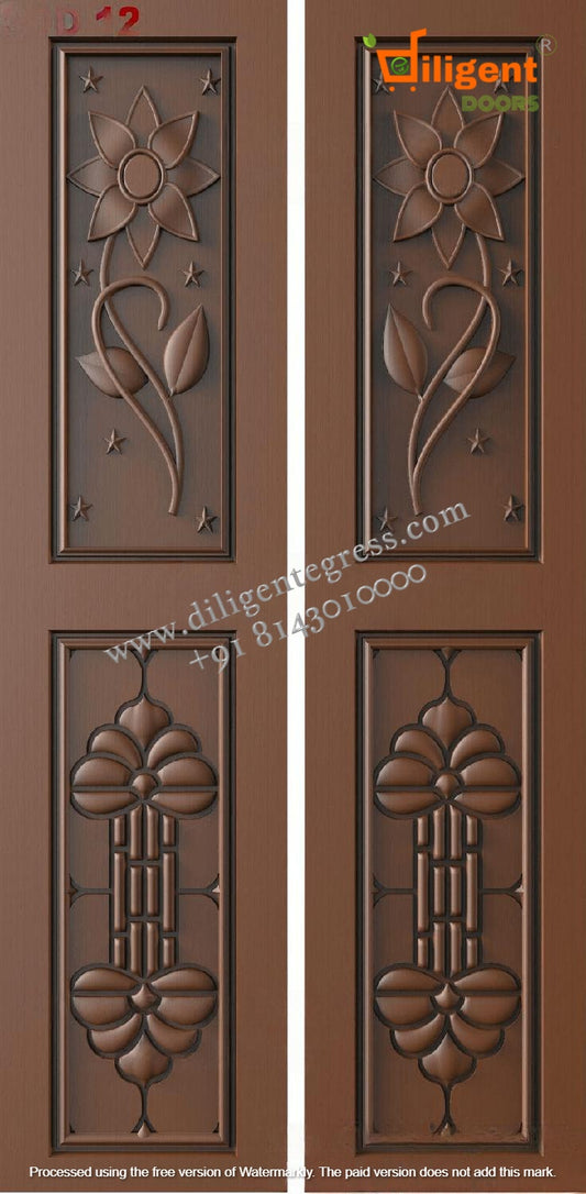 DEPL SDD 12 Teakwood carving door- Double