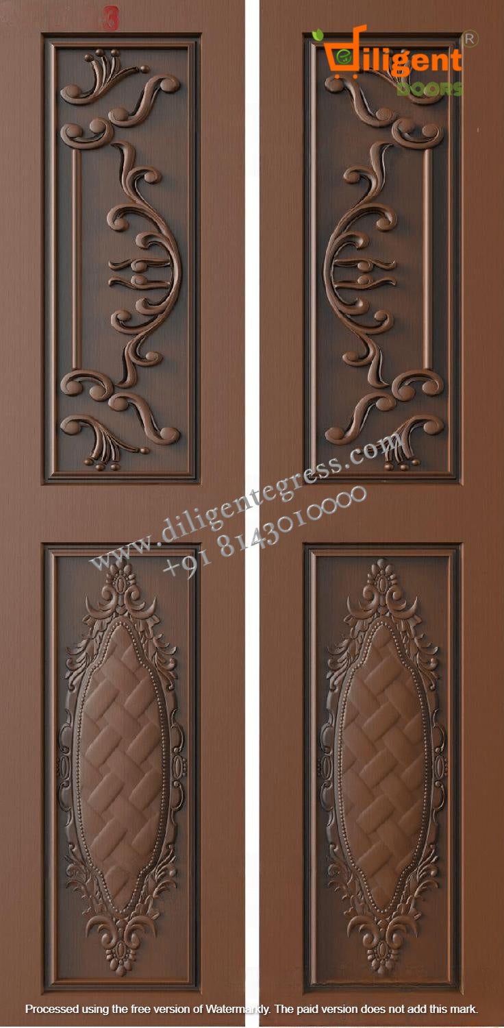 DEPL SDD 13 Teakwood carving door- Double