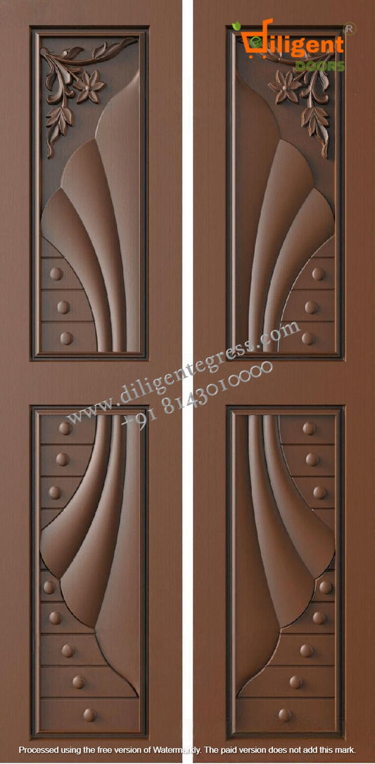 DEPL SDD 15 Teakwood carving door- Double