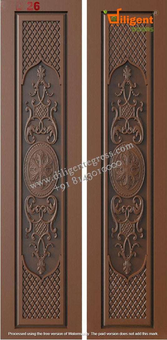 DEPL SDD 26 Teakwood carving door- Double