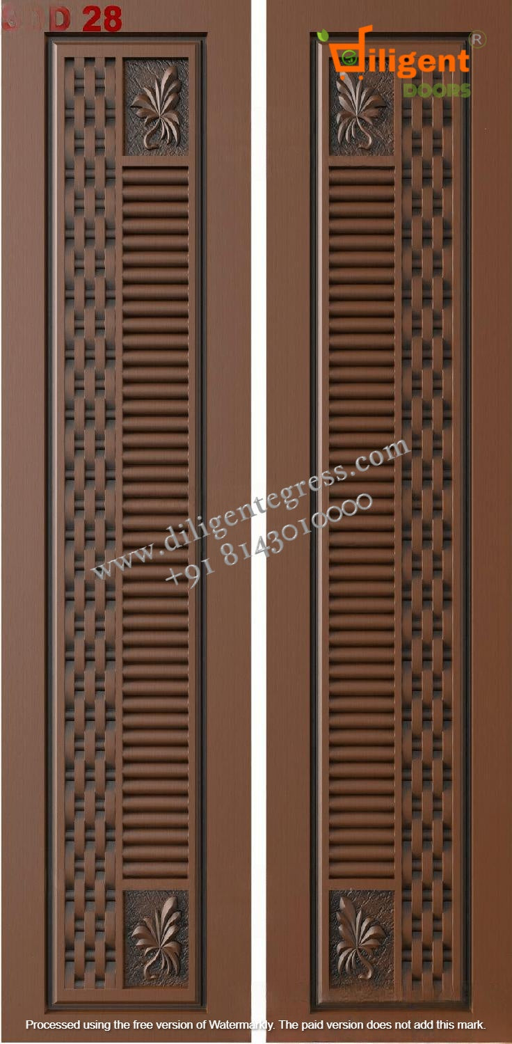 DEPL SDD 28 Teakwood carving door- Double