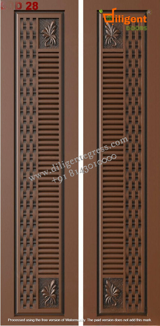 DEPL SDD 28 Teakwood carving door- Double