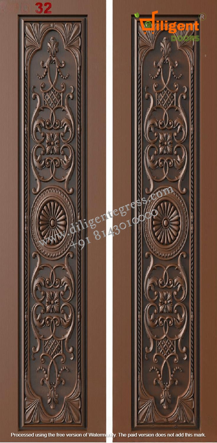 DEPL SDD 32 Teakwood carving door- Double