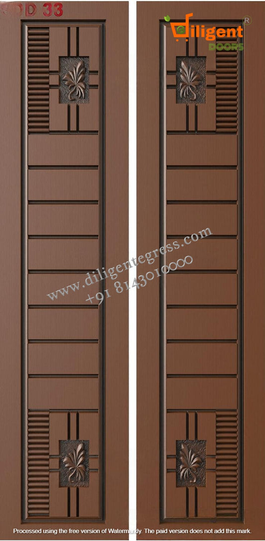 DEPL SDD 33 Teakwood carving door- Double