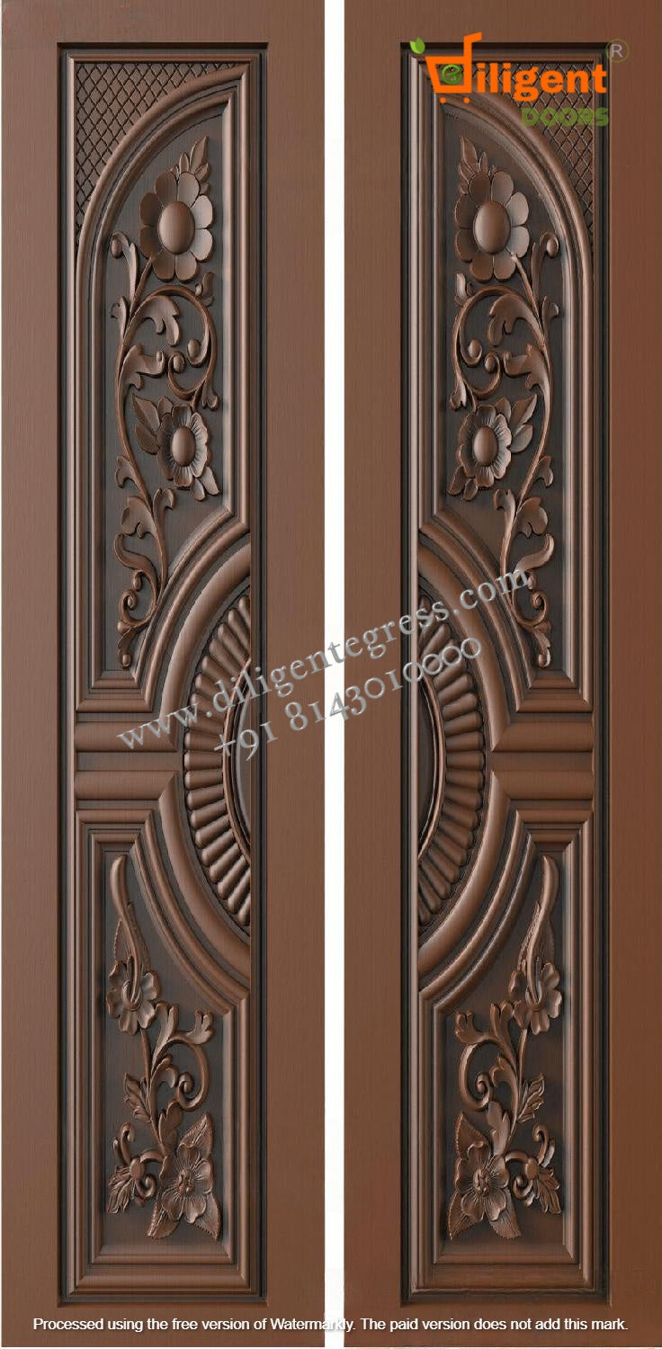 DEPL SDD 47 Teakwood carving door- Double