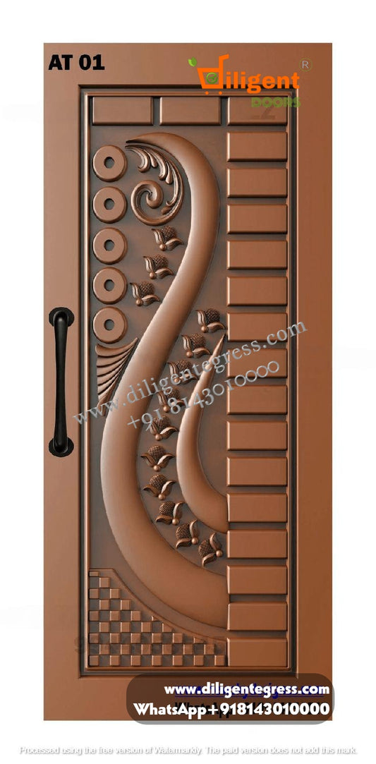 DEPL AT 01 Teakwood carving door