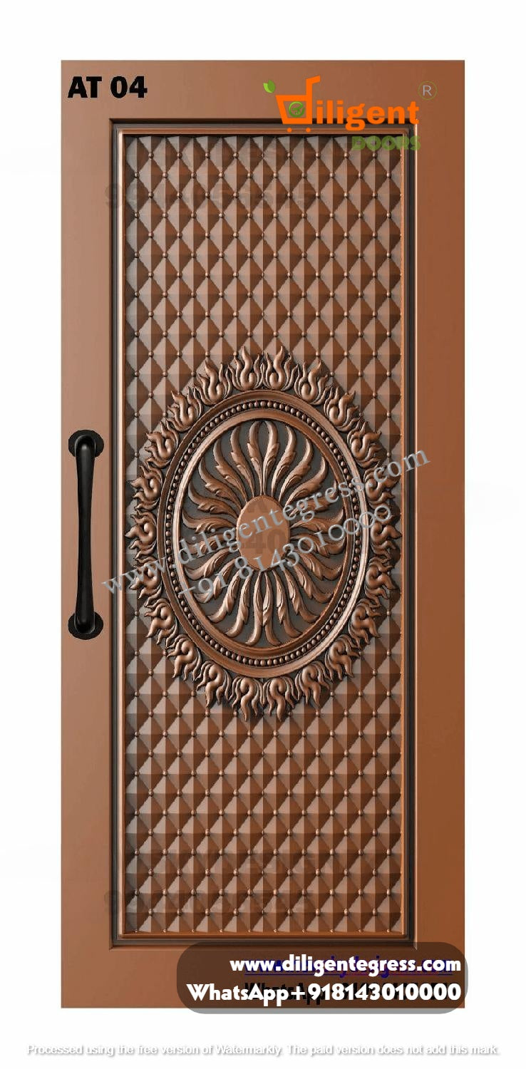 DEPL AT 04 Teakwood carving door