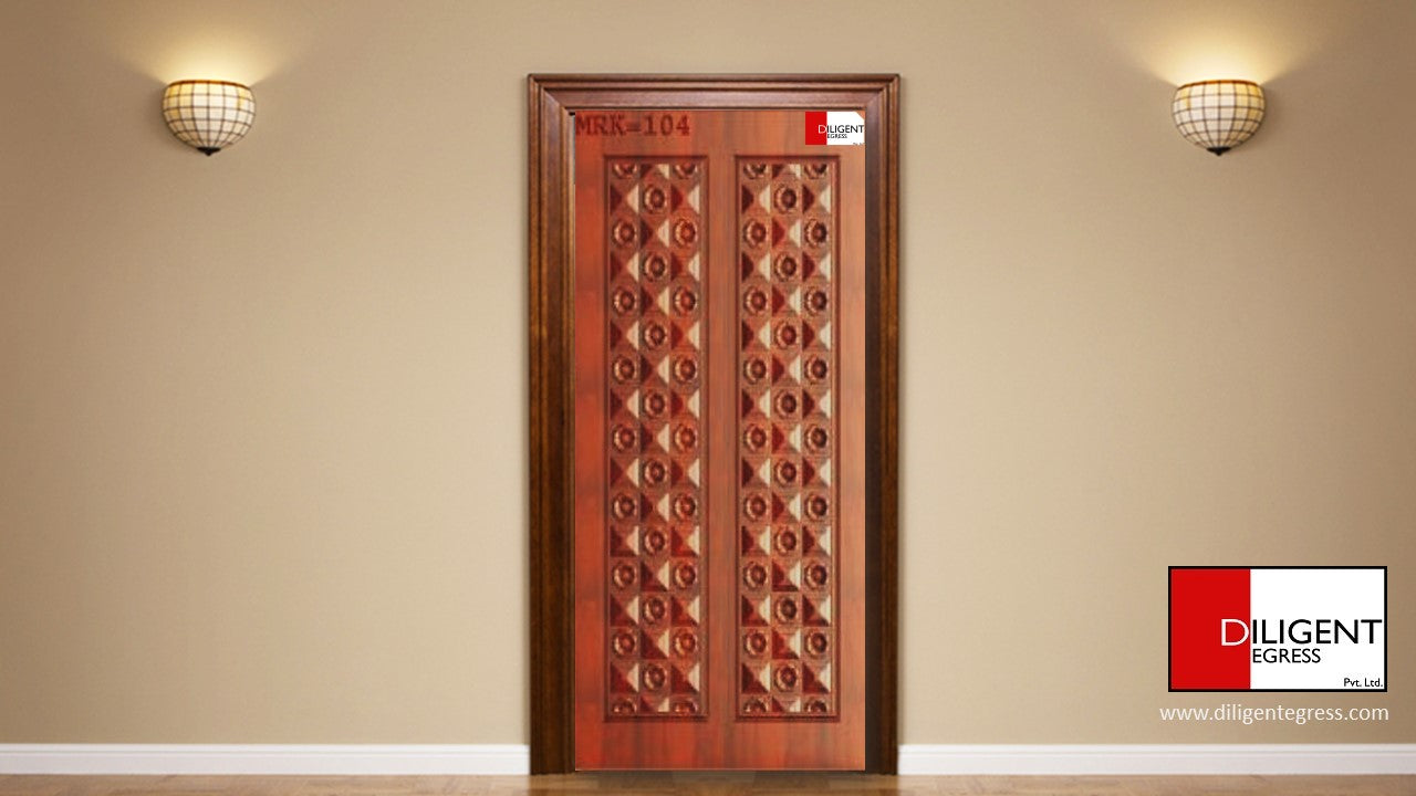 Teak door Double Leaf DEMRK104