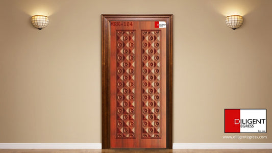 Teak door Double Leaf DEMRK104