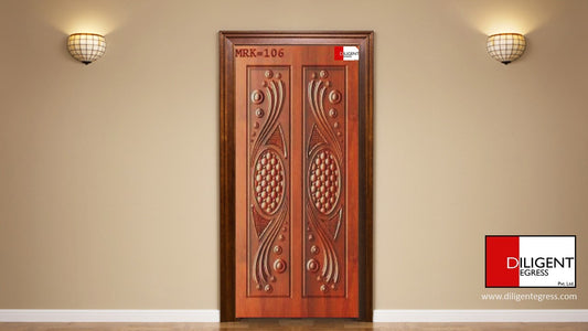 Teak door Double Leaf DEMRK106