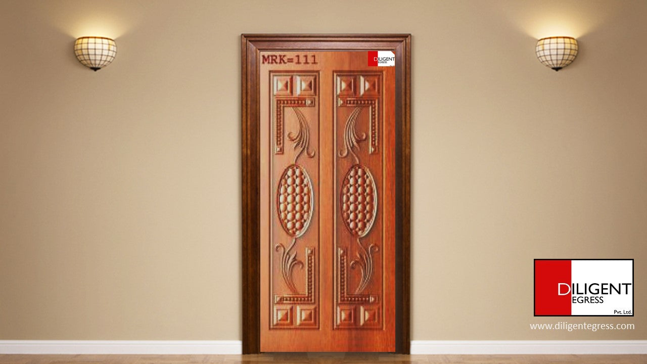 Teak door Double Leaf DEMRK111