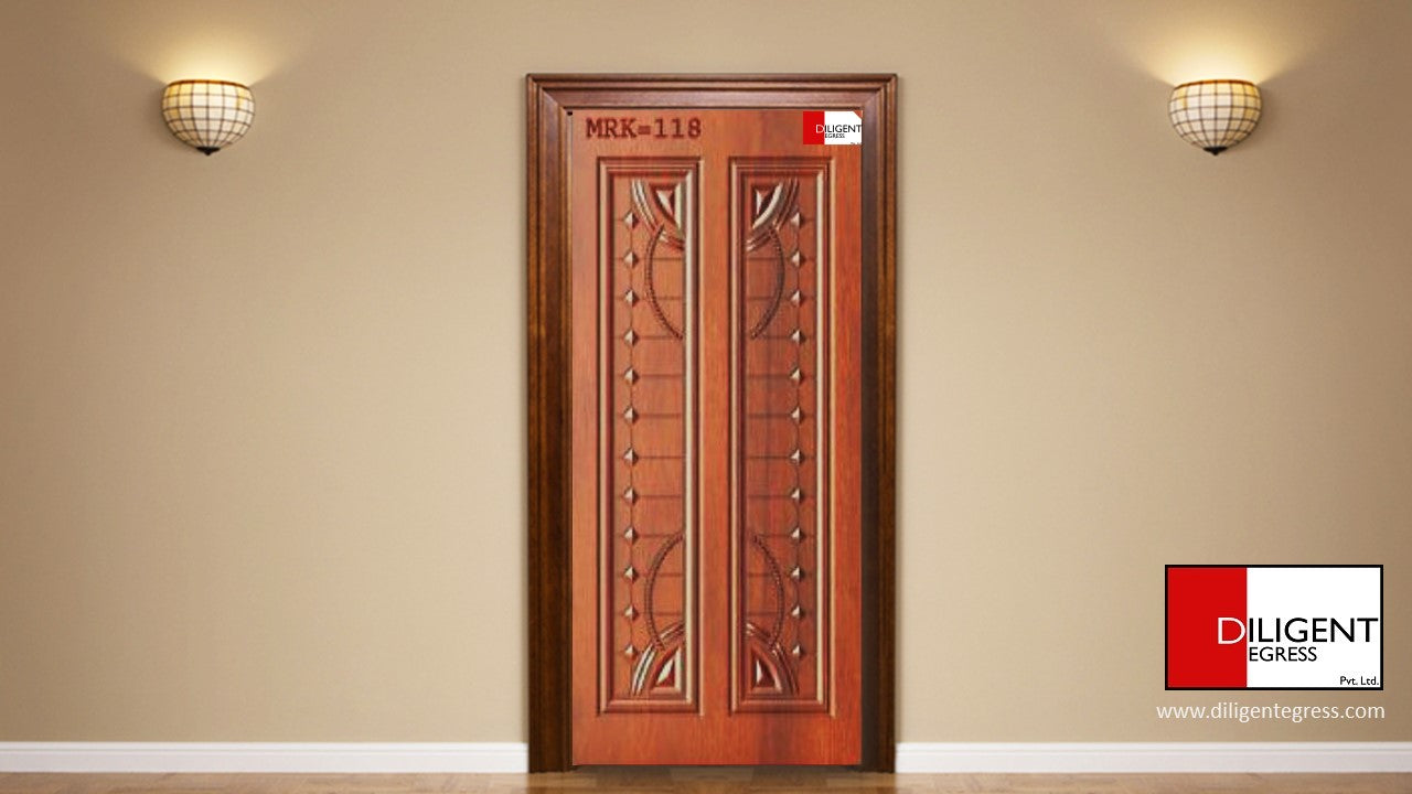 Teak door Double Leaf DEMRK118