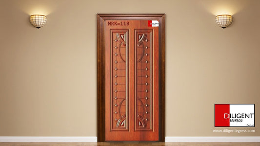 Teak door Double Leaf DEMRK118