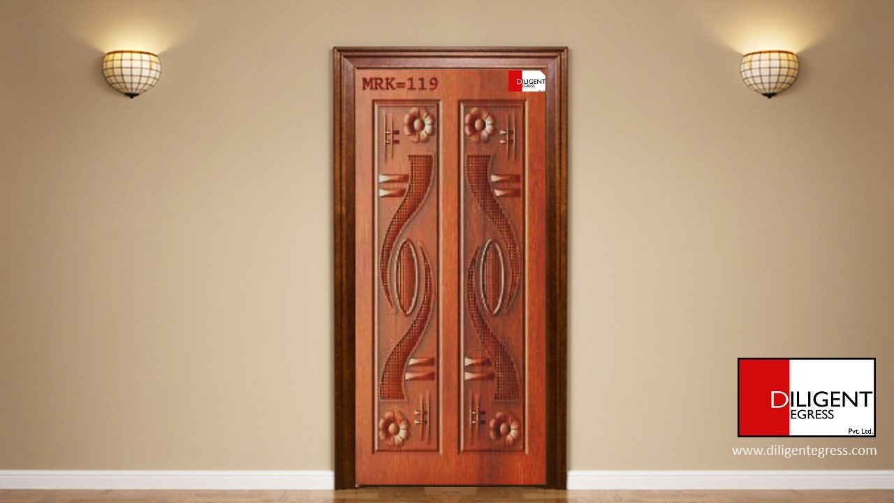 Teak door Double Leaf DEMRK119