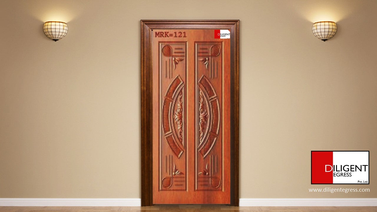 Teak door Double Leaf DEMRK121