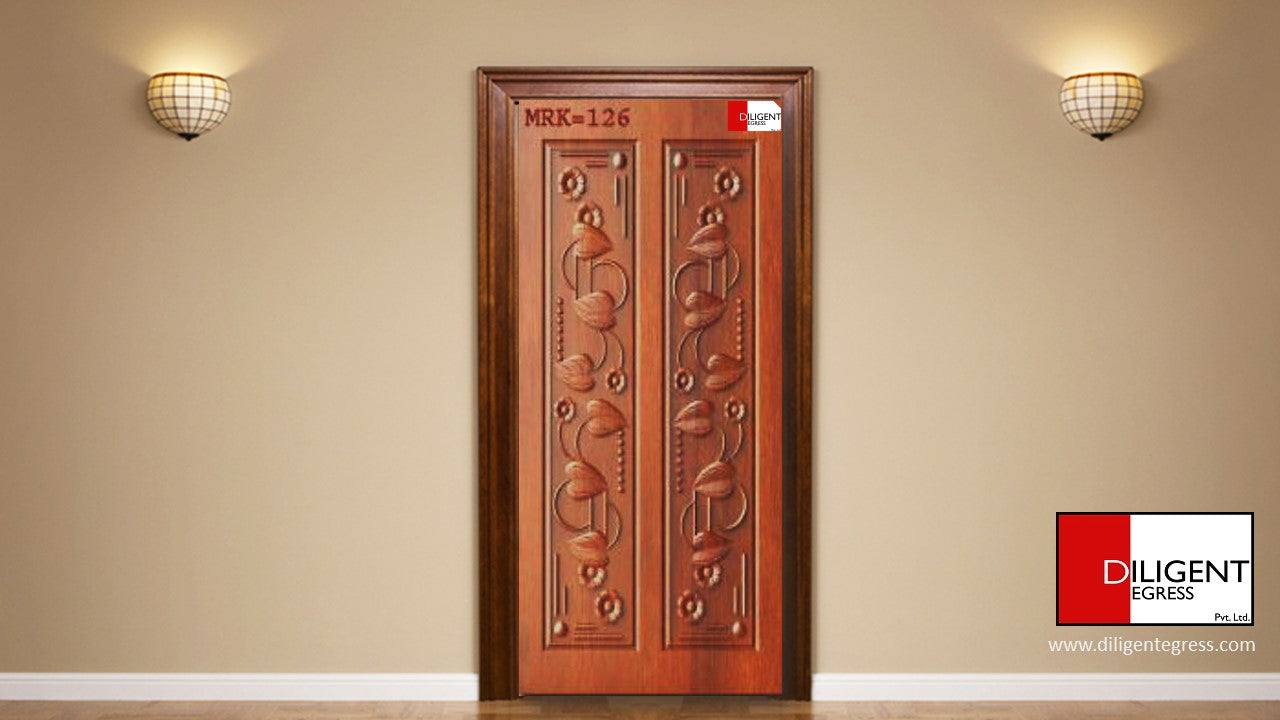 Teak door Double Leaf DEMRK126