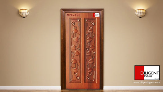 Teak door Double Leaf DEMRK126