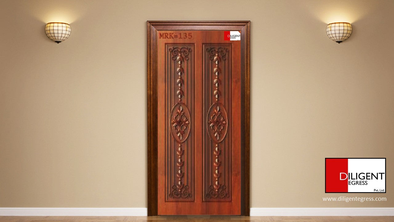 Teak door Double Leaf DEMRK135