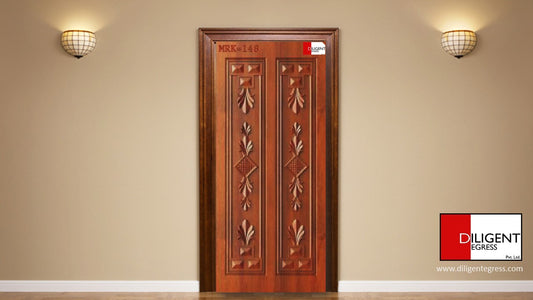 Teak door Double Leaf DEMRK148