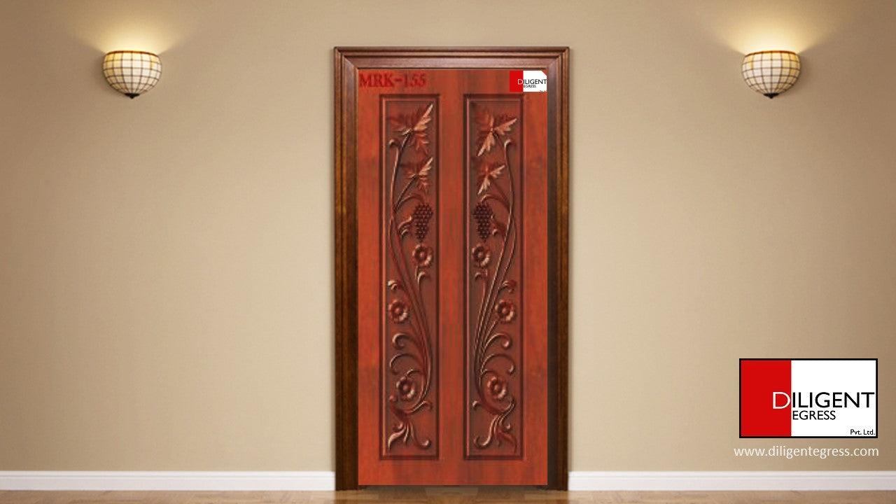 Teak door Double Leaf DEMRK155