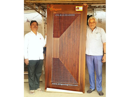 Teak 3D Taj Door