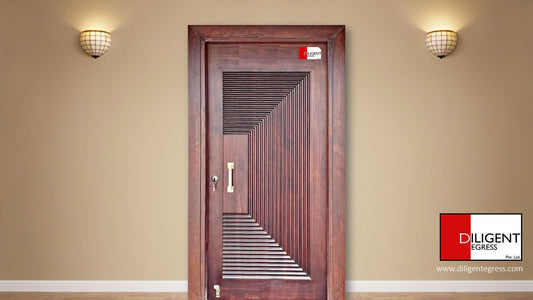 Teak 3D Taj Door