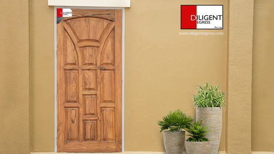 Teak Panel Doors DE 04